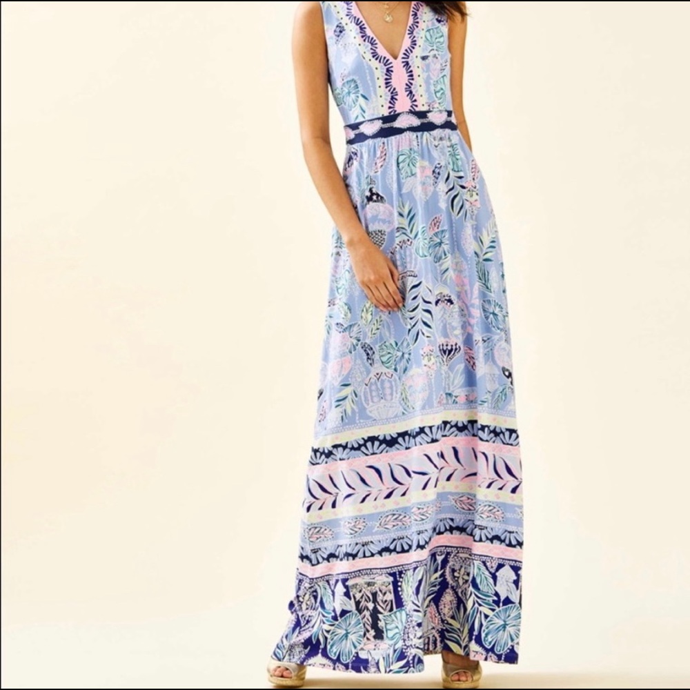 NWT Lilly Pulitzer McKinley Maxi Dress- Size 6